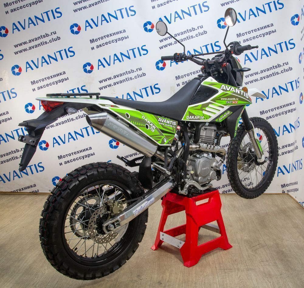 Купить мотоцикл avantis dakar 250 twincam с птс по выгодной цене с  доставкой по всей России в интернет-магазине казань.мопеды.рф